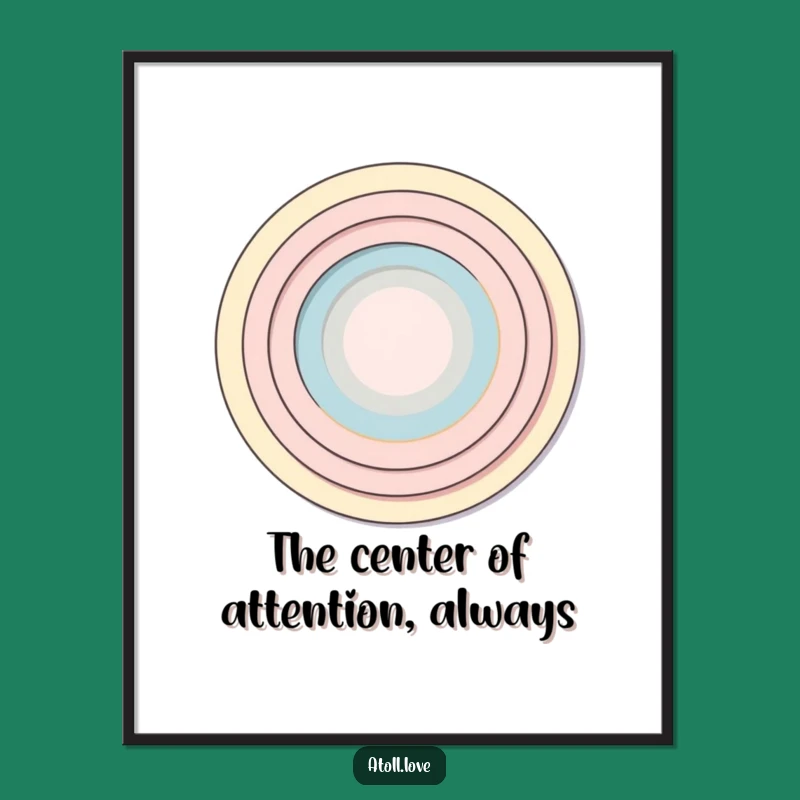 Funny Free Printable Wall Art: Minimalist Rings, Quirky Downloadable Decor for Your Home