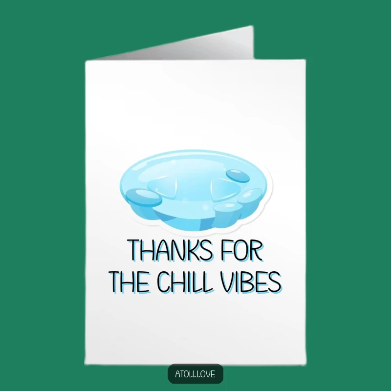 Free Printable Thank You Card: Lagoon Gratitude - Funny Art Download