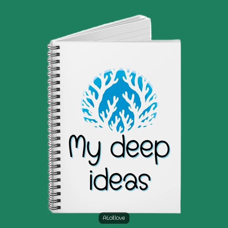 Funny Coral Notebook: Ocean Journal, Inspiring Funny Gift for Marine Enthusiasts
